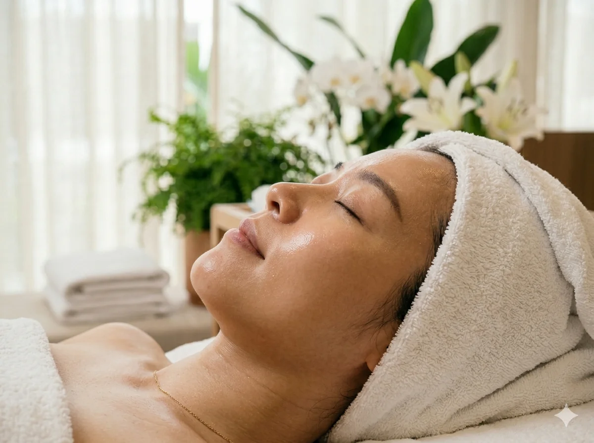 Jade Radiance facial treatment
