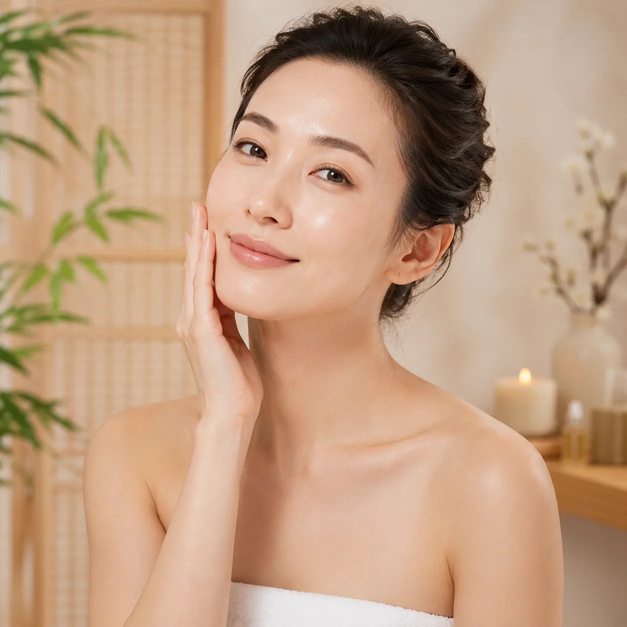 Spa facial treatment