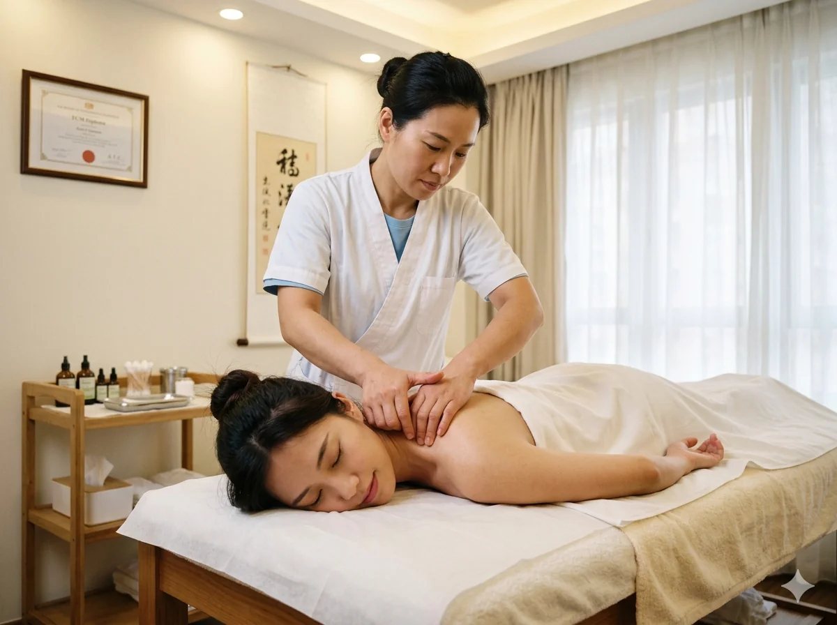 Tui Na therapeutic massage